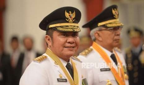 Gubernur Sumatra Selatan Herman Deru