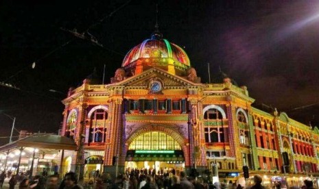 Salah satu sasaran kemungkinan adalah Flinders St Station.