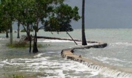 Pantai di Selat Torres