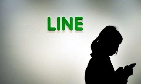 Line Kantongi Izin Bank Virtual di Taiwan. (FOTO: Reuters/Toru Hanai)