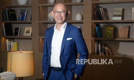 CEO Crown Grup Iwan Sunito saat diwawancarai Republika di Jakarta beberapa waktu lalu. Crown Group akan meluncurkan proyek pertamanya di Melbourne, Australia, bulan depan.