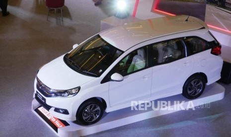 New Honda Mobilio, Honda Mobilio, saat peluncuran, Kamis (21/2), di Jakarta. 