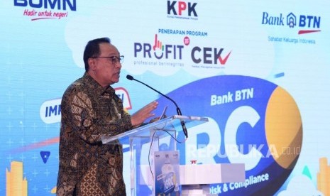 Direktur Utama PT Bank Tabungan Negara (Persero) Tbk. Maryono.