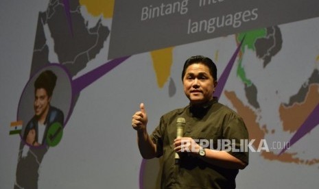 Pemilik klub Satria Muda, Erick Thohir 