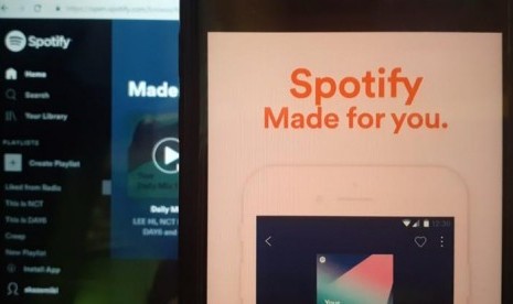 Perhatian!! Ada yang Baru dari Spotify dan Snapchat. (FOTO: Tanayastri Dini Isna)