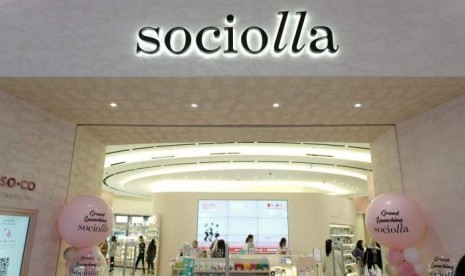 Sociolla Buka Toko Offline di Lippo Mall Puri. (FOTO: Sociolla)