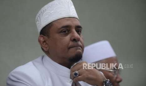 Ketua Umum Gerakan Nasional Pengawal Fatwa (GNPF) Ulama Yusuf Muhammad Martak. Republika/