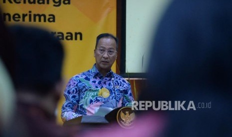 Menteri Sosial Agus Gumiwang Kartasasmita 