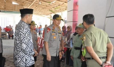  Kapolda Jateng memantau pelaksanaan Pilkades di Wonogiri. Dok. Polres Wonogiri