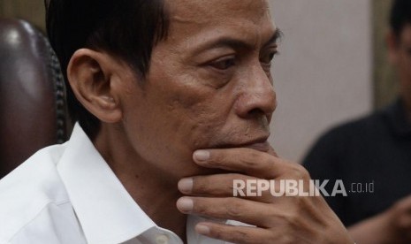 Sastrawan senior Indonesia Radhar Panca Dahana. Para seniman yang aktif di Taman Ismail Marzuki (TIM), termasuk Radhar, mengatakan tidak menginginkan revitalisasi pusat budaya dan kesenian itu dilanjutkan jika di kawasan itu nantinya ada kegiatan komersial. 