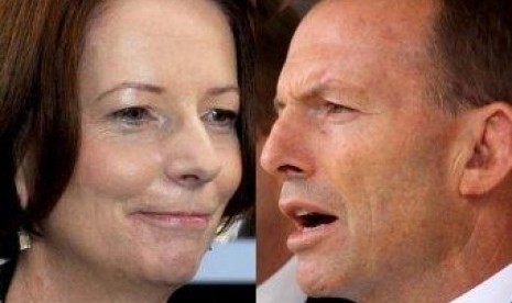 Julia Gilard dan Tonny Abbott