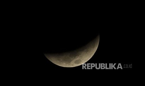 Ilustrasi gerhana bulan