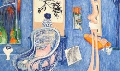 Lukisan My Armchair karya Brett Whiteley