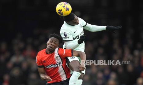 Jalannya duel Luton Town Vs Chelsea, Sabtu (30/12/2023). 