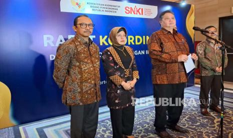 Menteri Koordinator Bidang Perekonomian Airlangga Hartarto. 