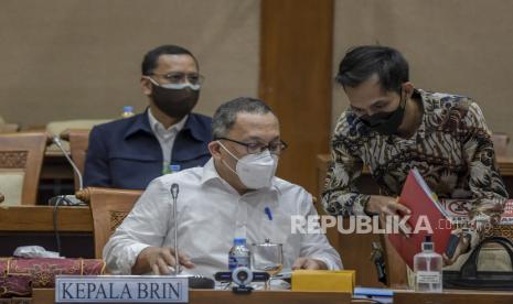 Uji klinis fase 1 vaksin Merah Putih yang bibit vaksinnya dikembangkan Universitas Airlangga (Unair) merupakan lompatan besar dalam pengembangan vaksin secara mandiri di Indonesia. (Foto: Kepala Badan Riset dan Inovasi Nasional (BRIN) Laksana Tri Handoko)