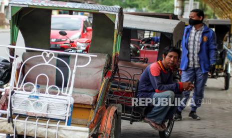 Becak motor (ilustrasi).