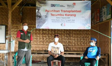 Telkom Indonesia Gelar Pelatihan Transplantasi Terumbu Karang