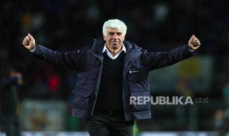 Pelatih Atalanta Gian Piero Gasperini 