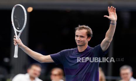 Petenis tunggal putra asal Rusia, Daniil Medvedev.