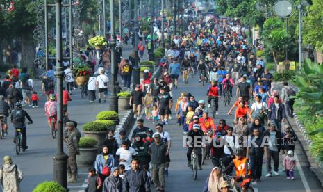 Suasana Car Free Day (CFD) (ilustrasi). Pemkot Pekanbaru belum mengaktifkan CFD.