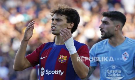 Gelandang baru Barcelona Joao Felix. 