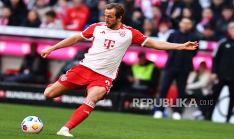 Penyerang Bayern Munchen Harry Kane 