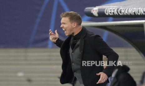 Pelatih RB Leipzig, Julian Nagelsmann.