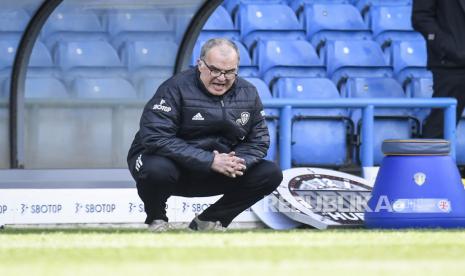 Manajer Leeds United Marcelo Bielsa.