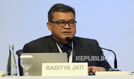 Deputi Bidang Sistem dan Strategi BNPB Raditya Jati