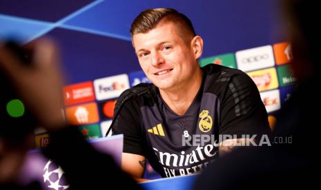  Gelandang Real Madrid Toni Kroos