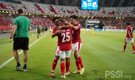 Timnas Indonesia vs Singapura pada semifinal Piala AFF 2020 