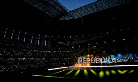 Jakarta International Stadium (JIS), Jakarta. 