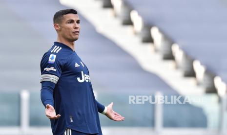 Bintang Juventus Cristiano Ronaldo.