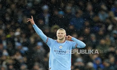 Striker Manchester City, Erling Haaland.