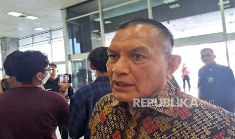 Sekretaris Jenderal Partai Golkar, Lodewijk F Paulus menyebut akan adanya teknis pembahasan cawapres untuk Prabowo Subianto, di Gedung Nusantara, Kompleks Parlemen, Jakarta, Selasa (15/8.2023). 