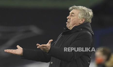  Pelatih baru Real Madrid Carlo Ancelotti.