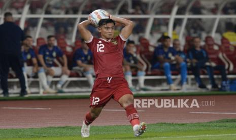 Pemain timnas Indonesia Pratama Arhan.