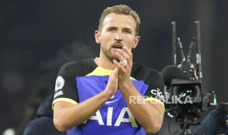 Penyerang Tottenham Hotspur Harry Kane.