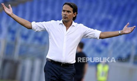 Pelatih Lazio Simone Inzaghi.