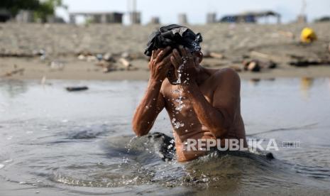 Heat wave atau gelombang panas sedang melanda, khususnya negara-negara di Asia. (ilustrasi)