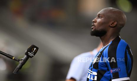 Striker Inter Milan, Romelu Lukaku.