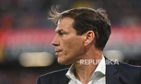 Pelatih Napoli Rudi Garcia. 