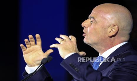  Presiden FIFA Gianni Infantino.