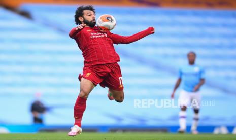 Penyerang Liverpool Mohamed Salah.