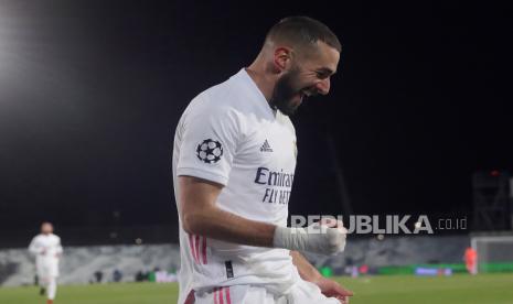 Striker Real Madrid Karim Benzema.