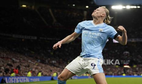 Penyerang Manchester City Erling Haaland