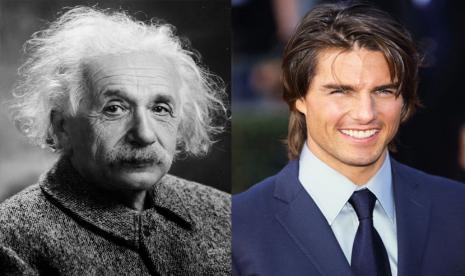 Disleksia, Einstein, dan Tom Cruise