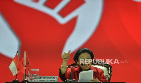 Ketua Umum DPP PDI Perjuangan (PDIP) Megawati Soekarnoputri 