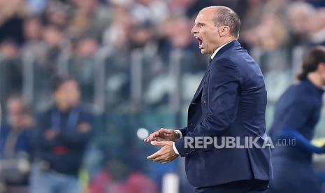 Pelatih Juventus, Massimiliano Allegri.